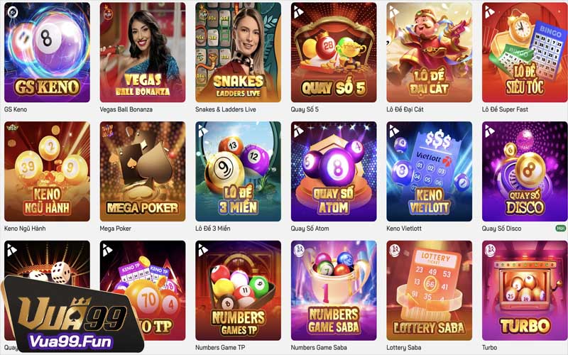 Lựa chọn hình thức chơi xổ số Vua99